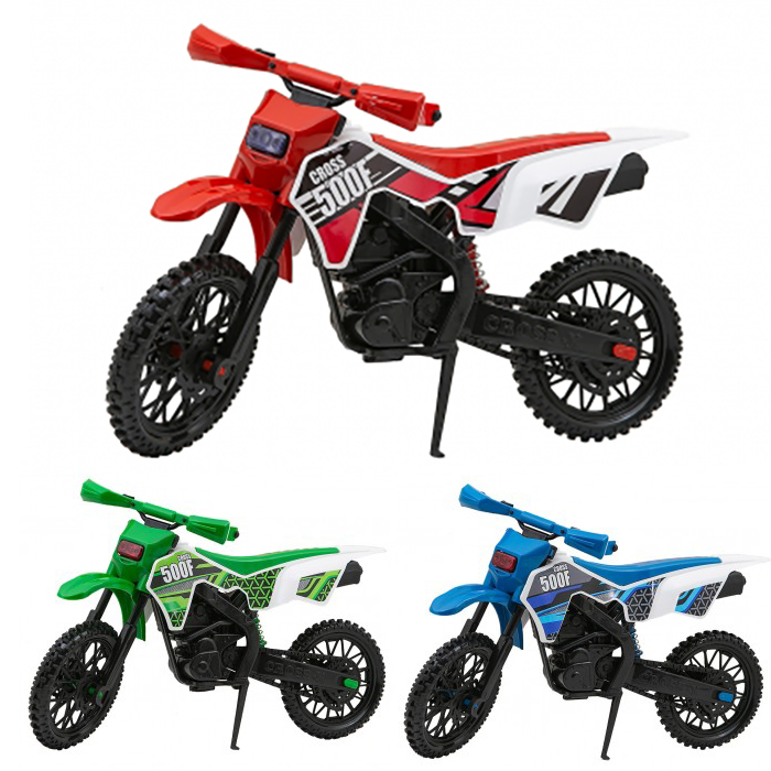 Moto de Brinquedo Motocross 28cm Moto de Trilha Infantil